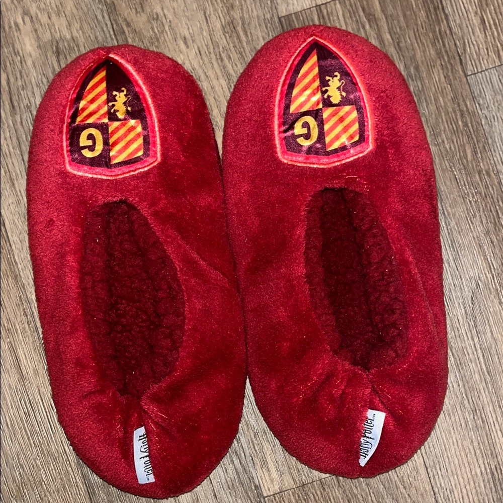 Gryffindor slippers